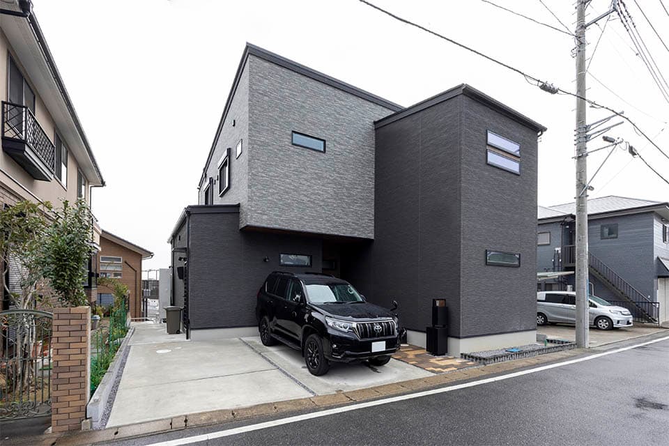 広島建設 二世帯住宅施工事例（公式サイトより引用）