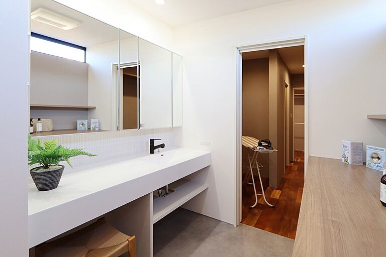 株式会社WOODY HOUSE 施工事例 洗面