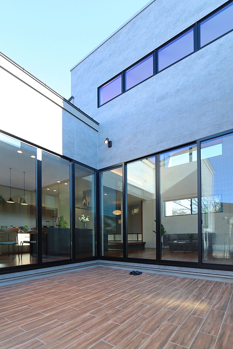 株式会社WOODY HOUSE 施工事例 中庭